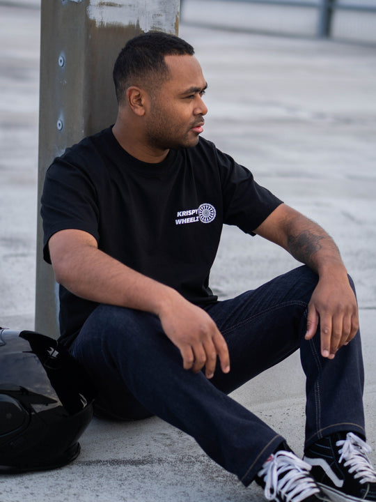 KRWZ Essential Tee - Relaxed Fit - Black