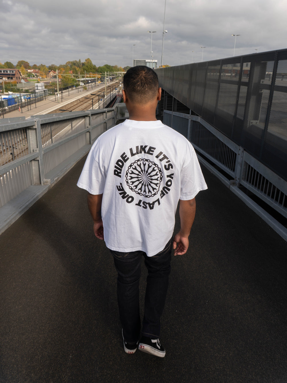 KRWZ Signature Tee - Oversized Fit - White