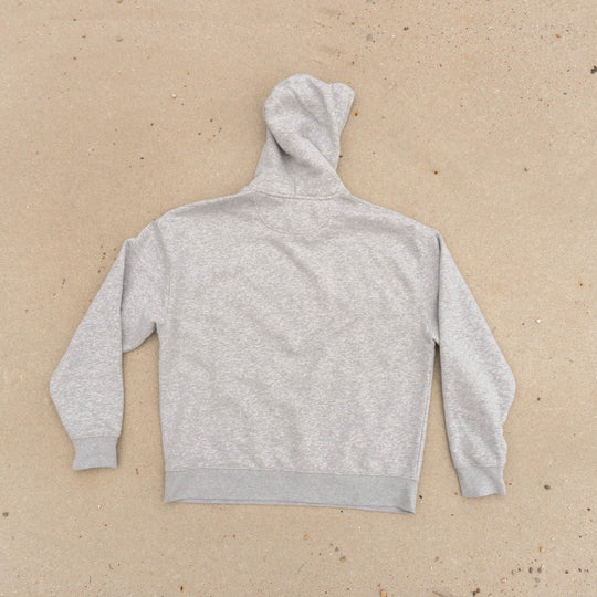 KRWZ Initial Hoodie - Relaxed Fit - Grey
